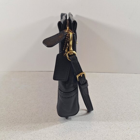 Vintage Coach Calf Hair Wristlet Clutch Leopard Print - Picture 3 of 8